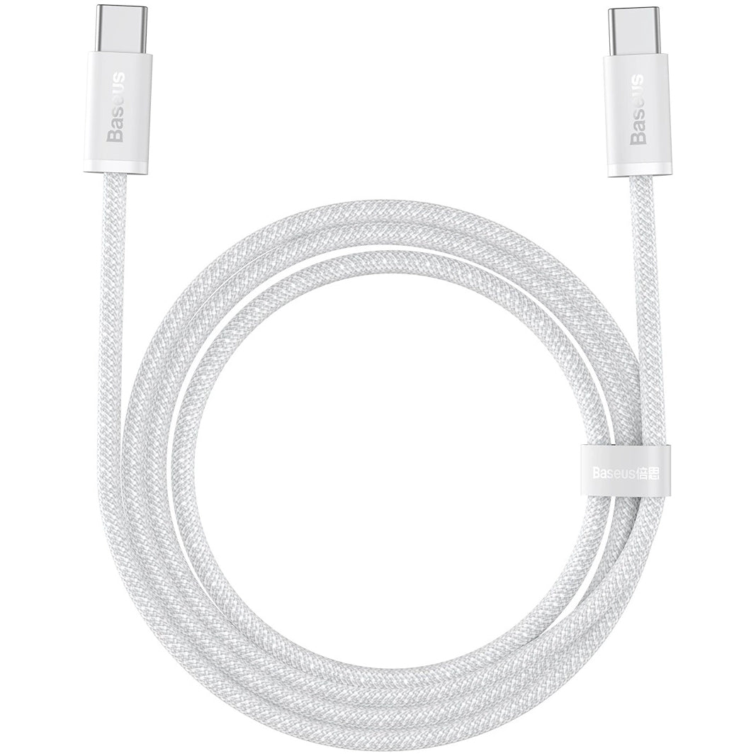 Kabel za Prijenos Podataka i Punjenje USB-C - USB-C Baseus Dynamic 3 Series, 100W, 2m, Bijeli P10367000Y11-01