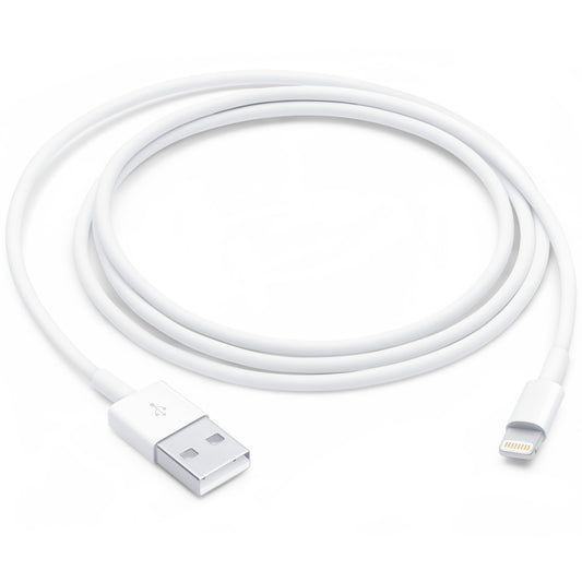 Kabel za Prijenos Podataka i Punjenje USB-A - Lightning Apple A1480, 18W, 1m, Bijeli MUQW3ZM/A