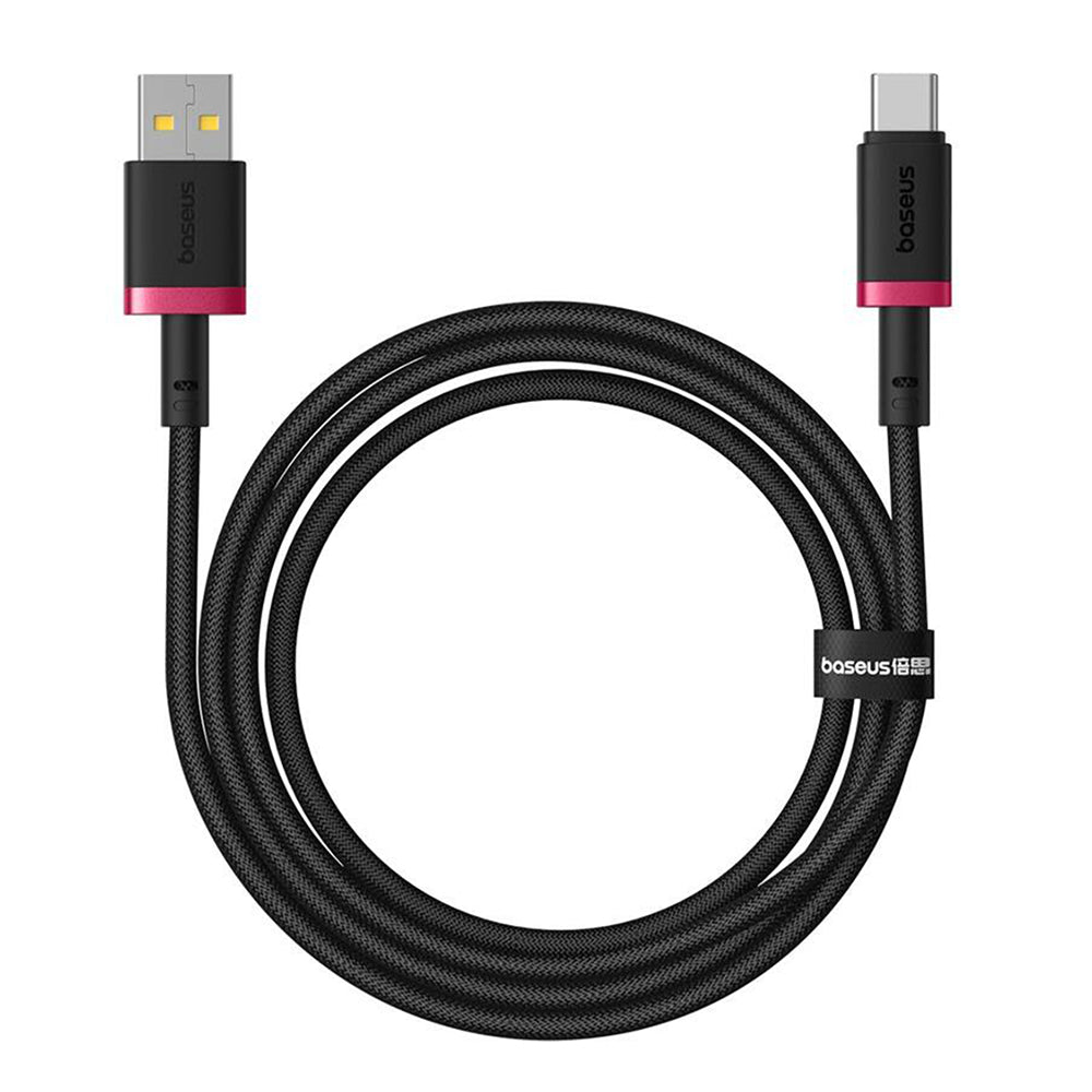 Kabel za podatke i punjenje USB-A - USB-C Baseus Dura Series, 60W, 1m, Crvena P10377802U01-01