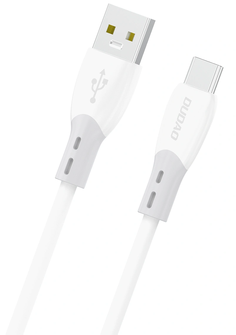 Kabel za podatke i punjenje USB-A - USB-C Dudao L25ST, 100W, 1m, Bijeli