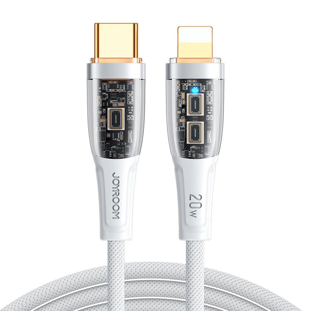 USB-C kabel za prijenos podataka i punjenje - Lightning Joyroom S-CL020A3, 20W, 1.2m, Bijela
