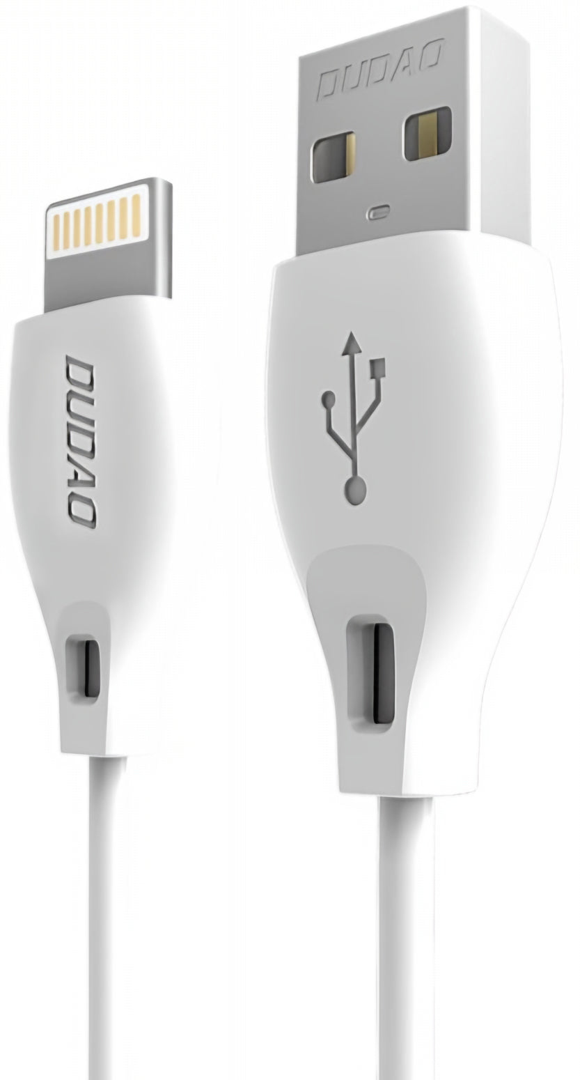 Kabel za prijenos podataka i punjenje USB-A - Lightning Dudao L4L, 18W, 1m, Bijeli