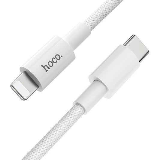 Kabel za podatke i punjenje USB-C - Lightning HOCO X56, 20W, 1m, Bijeli