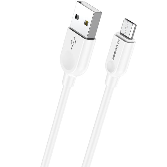 Kabel za Prijenos Podataka i Punjenje USB-A - microUSB BLUE Power BM2BX14 LinkJet, 18W, 2m, Bijeli