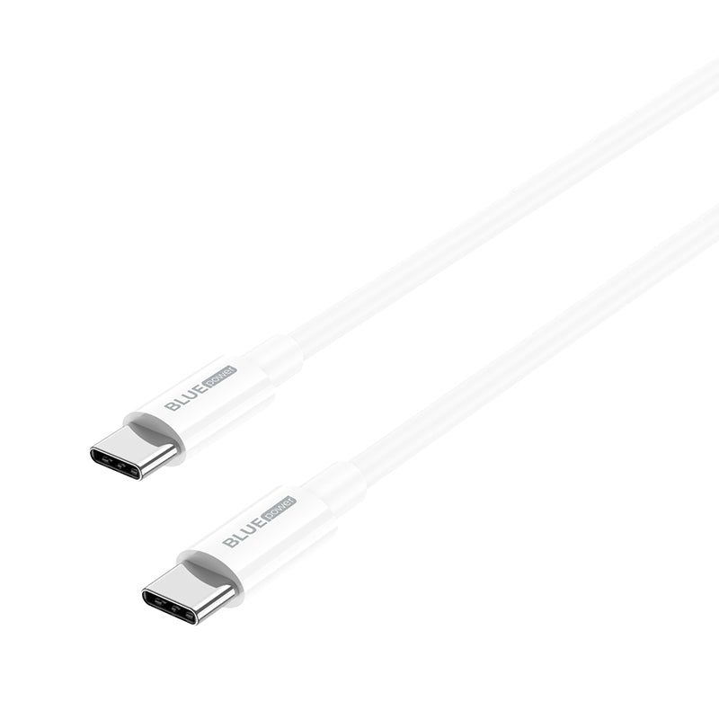 USB-C - USB-C kabel za prijenos podataka i punjenje BLUE Power BBX44, 100W, 1m, Bijela