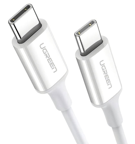 Kabel za Prijenos Podataka i Punjenje USB-C - USB-C UGREEN US264, 60W, 1.5m, Bijeli