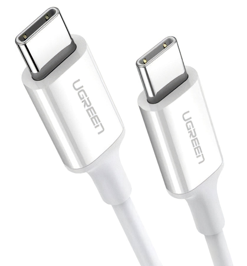 Kabel za Prijenos Podataka i Punjenje USB-C - USB-C UGREEN US264, 60W, 1m, Bijeli