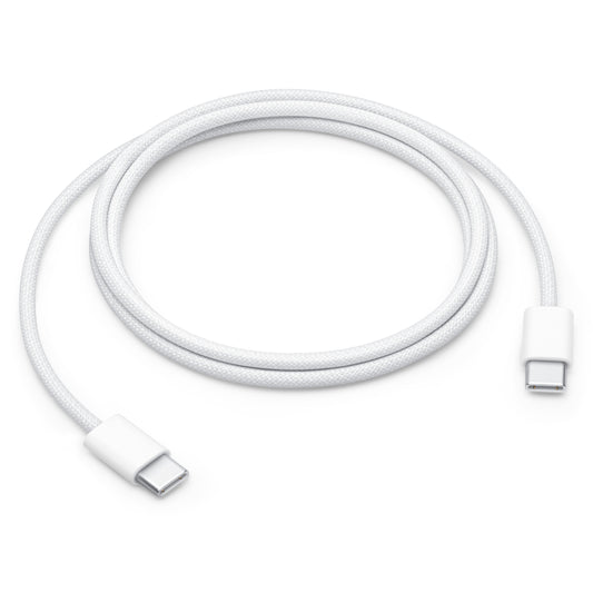 Kabel za Prijenos Podataka i Punjenje USB-C - USB-C Apple, 60W, 1m, Bijeli MQKJ3ZM/A