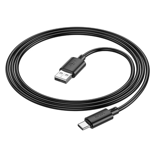 Kabel za Prijenos Podataka i Punjenje USB-A - USB-C HOCO X88, 18W, 1m, Crni