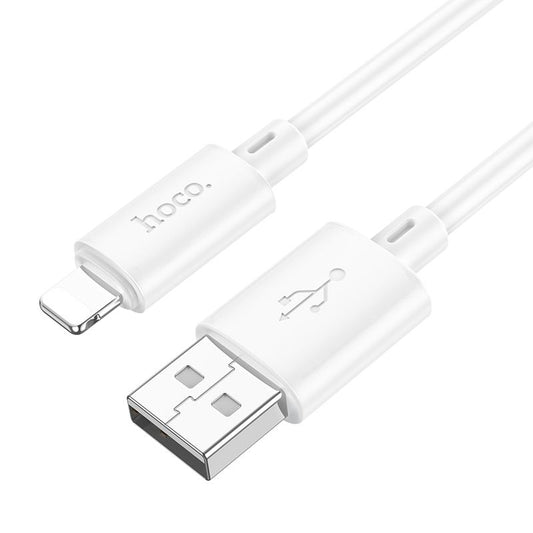 Kabel za Prijenos Podataka i Punjenje USB-A - Lightning HOCO X88, 18W, 1m, Bijeli
