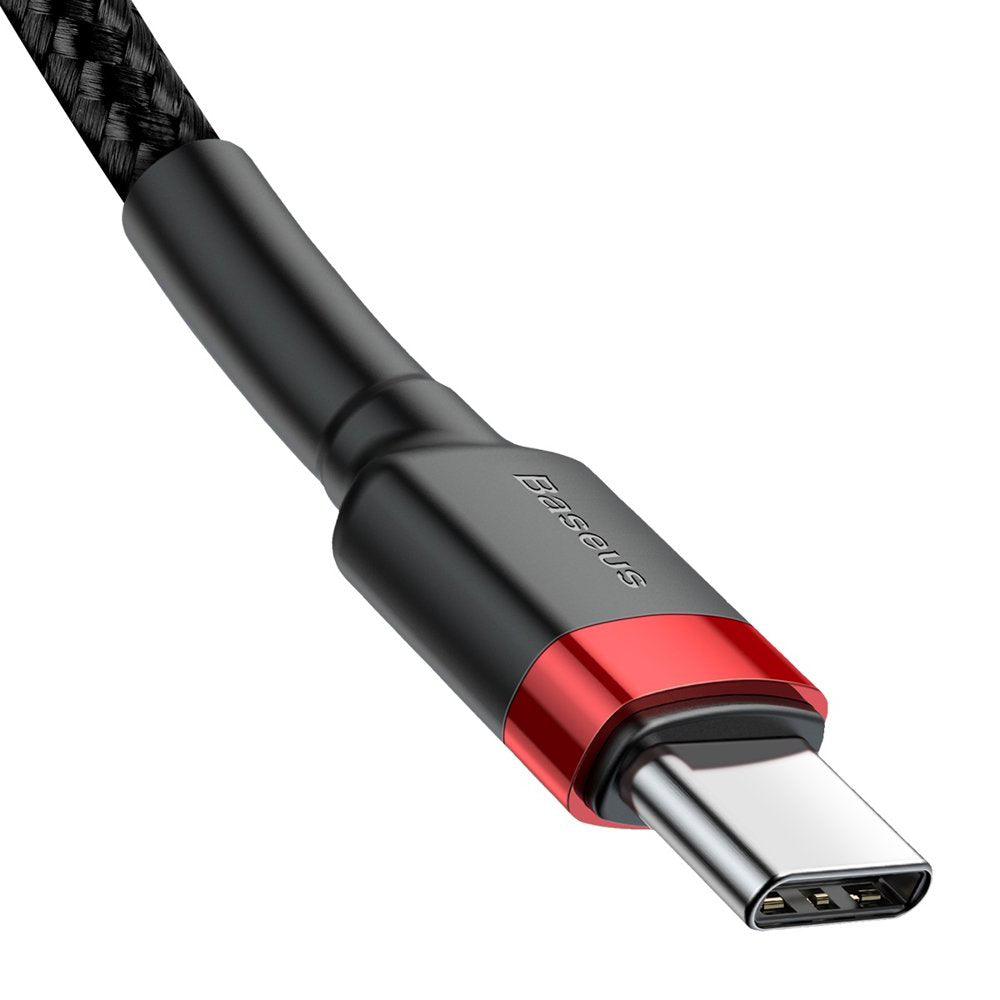 Kabel za Prijenos Podataka i Punjenje USB-C - USB-C Baseus Cafule, 60W, 2m, Crveni CATKLF-H91