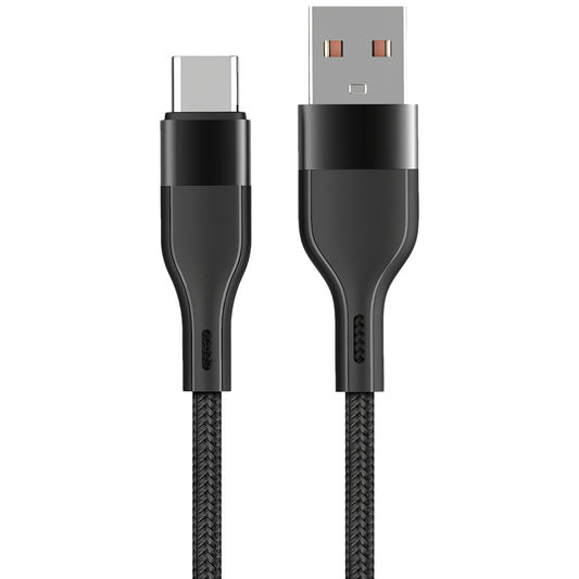 Kabel za Prijenos Podataka i Punjenje USB-A - USB-C MaXlife MXUC-07, 20W, 1m, Crni