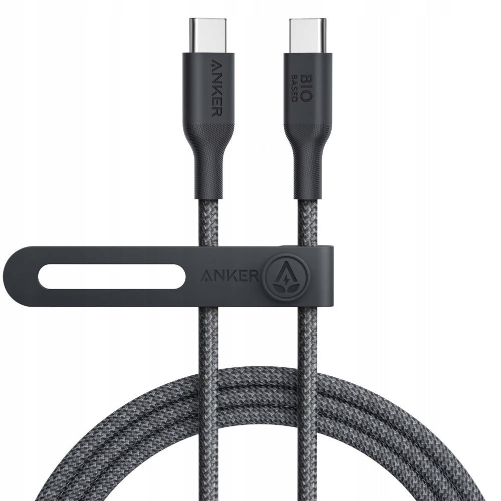 Kabel za prijenos podataka i punjenje USB-C - USB-C Anker 544, 140W, 1.8m, Crni A80F6H11
