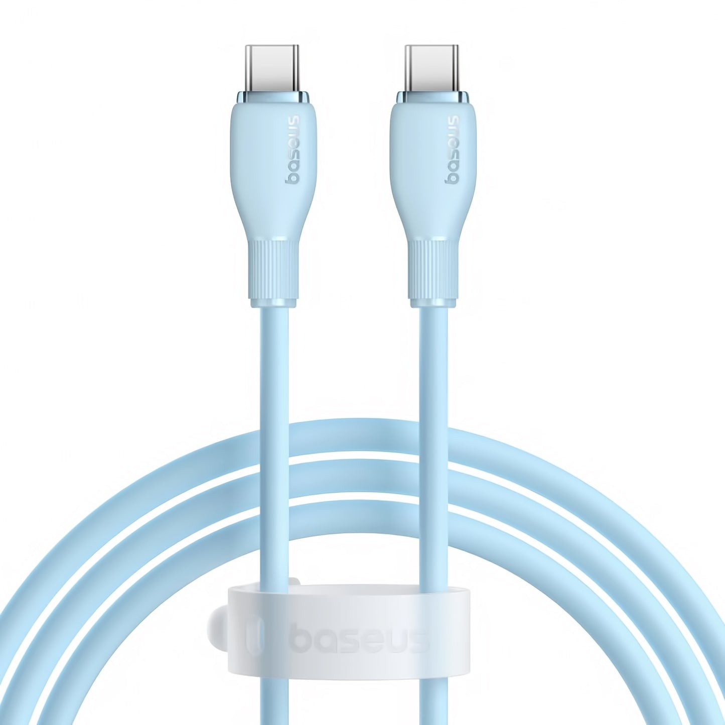 Kabel za podatke i punjenje USB-C - USB-C Baseus Pudding, 100W, 1.2m, Plavi P10355702311-00