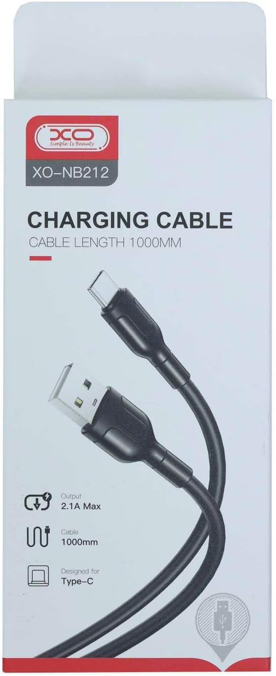 Kabel za Prijenos Podataka i Punjenje USB-A - microUSB XO Design NB212, 18W, 1m, Crni