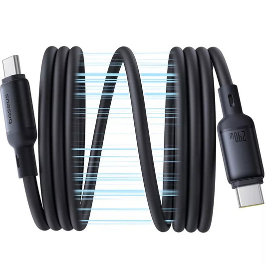 Kabel za podatke i punjenje USB-C - USB-C Baseus PicoGo, 240W, 1m, Crni P10376800121-00
