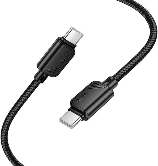Kabel za podatke i punjenje USB-C - USB-C HOCO X113, 60W, 1m, Crni