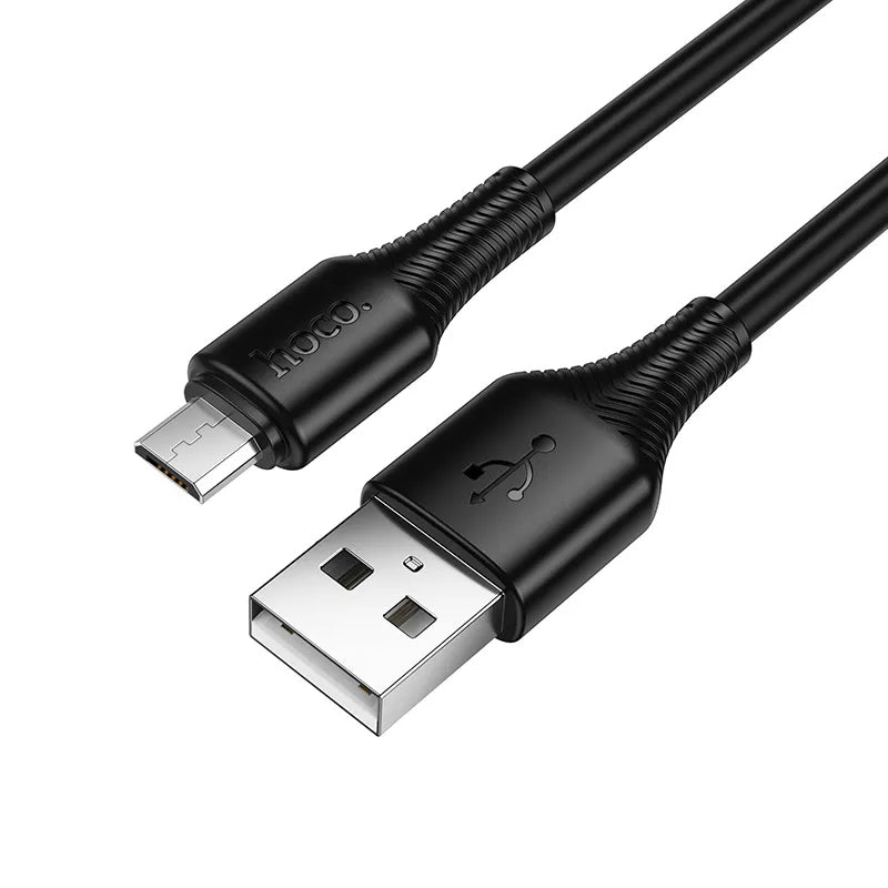 Kabel za podatke i punjenje USB-A - microUSB HOCO X120, 18W, 1m, Crni