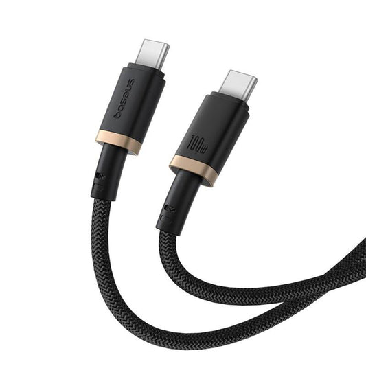 Kabel za podatke i punjenje USB-C - USB-C Baseus Dura Series, 100W, 2m, Zlatni P10377803U01-03