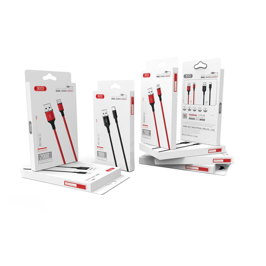 Kabel za podatke i punjenje USB-A - USB-C XO Design NB143, 18W, 1m, Crni