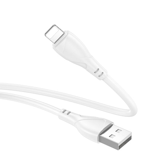 Kabel za podatke i punjenje USB-A - Lightning Borofone BX121 Energy, 18W, 1m, Bijeli
