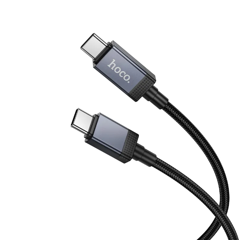 Kabel za podatke i punjenje USB-C - USB-C HOCO X118 Display, 60W, 1m, Crni