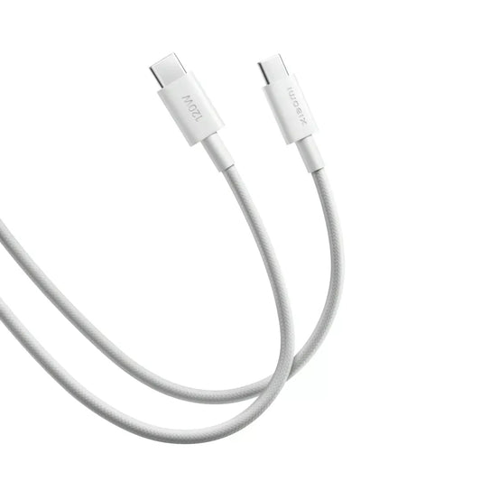 Kabel za podatke i punjenje USB-C - USB-C Xiaomi, 120W, 1m, Bijeli BHR087KGL