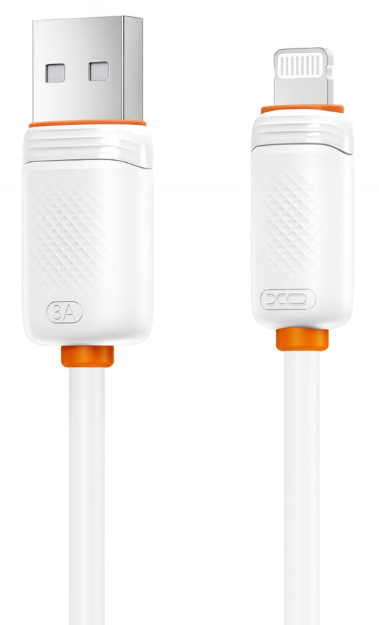Kabel za podatke i punjenje USB-A - Lightning XO Design NB302, 18W, 1m, Bijeli