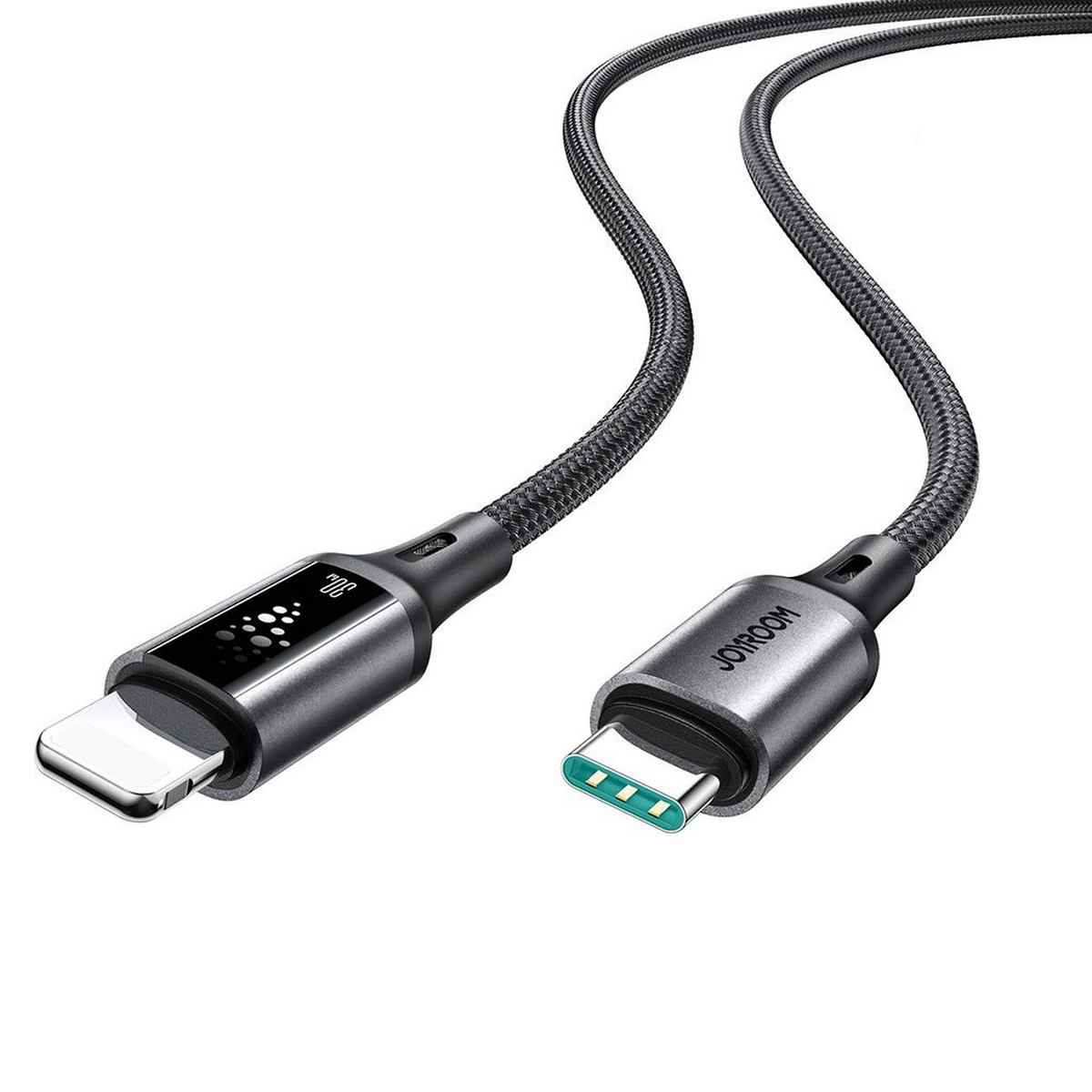 Kabel za podatke i punjenje USB-C - Lightning Joyroom S-A60 StarTalk, 30W, 1.2m, Crni