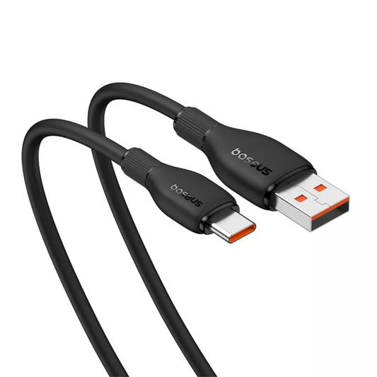 Kabel za podatke i punjenje USB-A - USB-C Baseus Pudding, 100W, 1.2m, Crni P10355703111-00