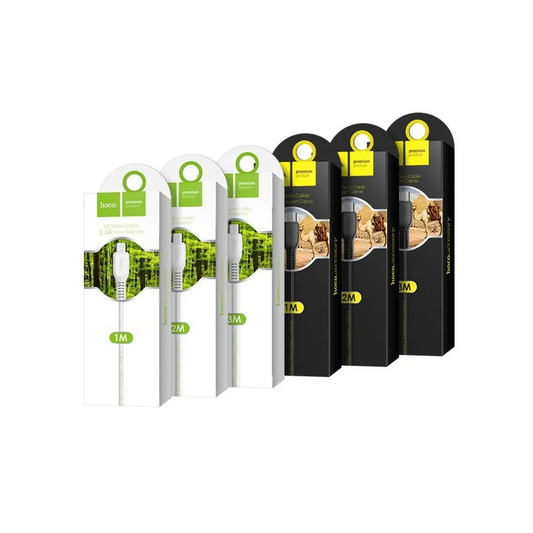 USB-A - USB-C HOCO Flash X20 kabel za prijenos podataka i punjenje, 18W, 1m, crni