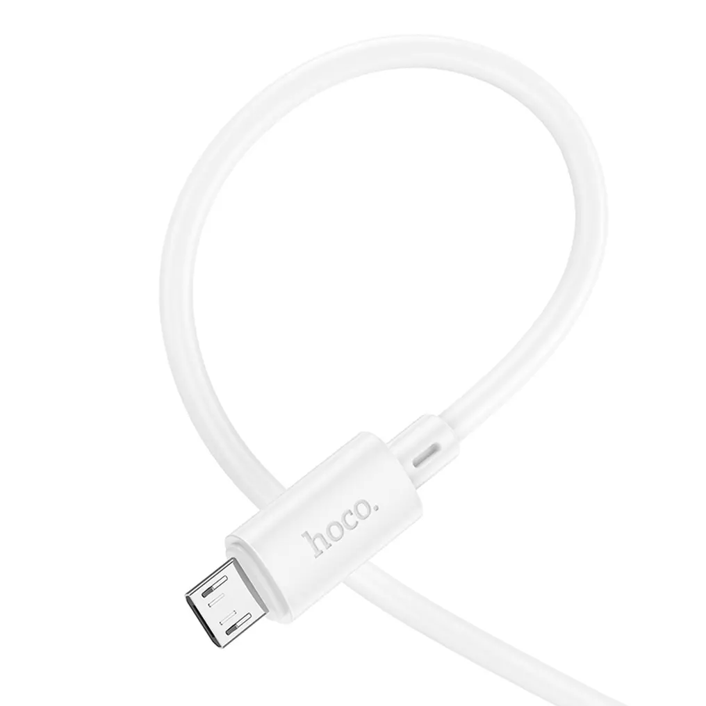Kabel za prijenos podataka i punjenje USB-A - microUSB HOCO X88, 18W, 2m, Bijeli