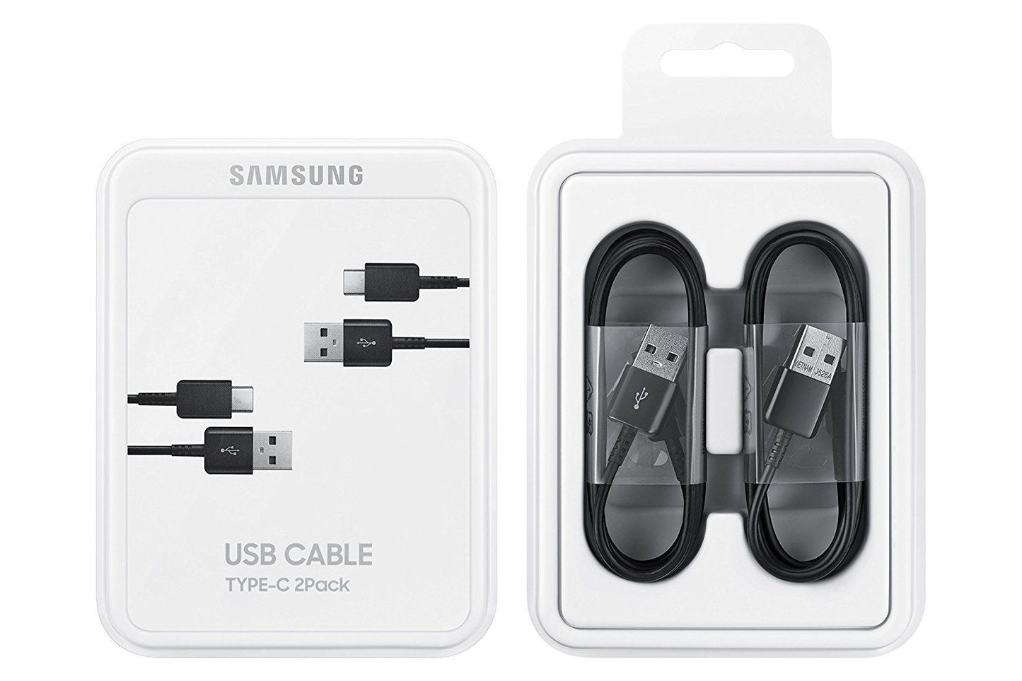 Kabel za podatke i punjenje USB-A - USB-C Samsung 2-Pack, 25W, 1.5m, Crni EP-DG930MBEGWW