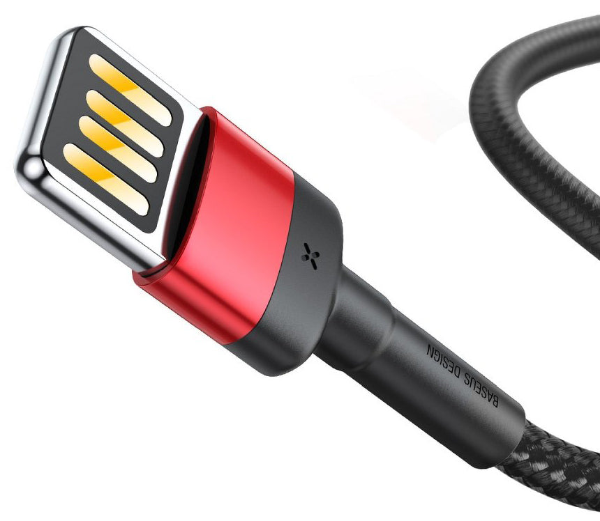 Kabel za podatke i punjenje USB-A - Lightning Baseus Cafule Special Edition, 18W, 1m, Crveni CALKLF-G91