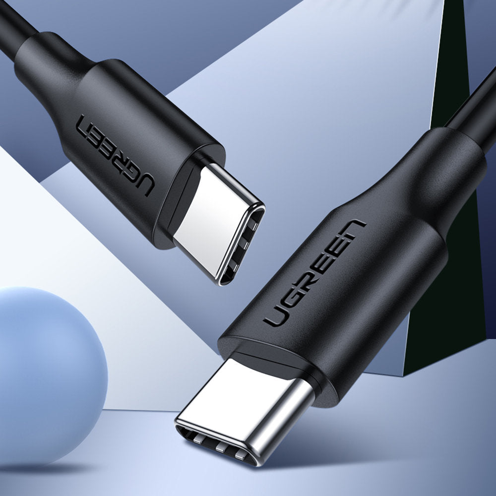 Kabel za Prijenos Podataka i Punjenje USB-C - USB-C UGREEN US286, 60W, 2m, Crni