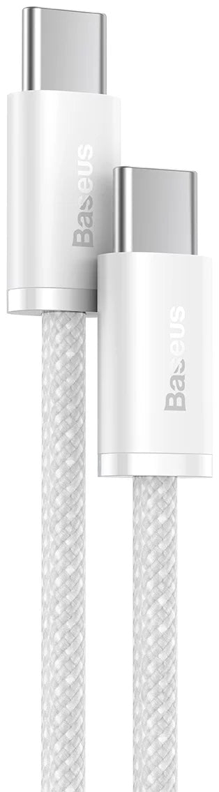 Kabel za Prijenos Podataka i Punjenje USB-C - USB-C Baseus Dynamic Series, 100W, 1m, Bijeli CALD000202