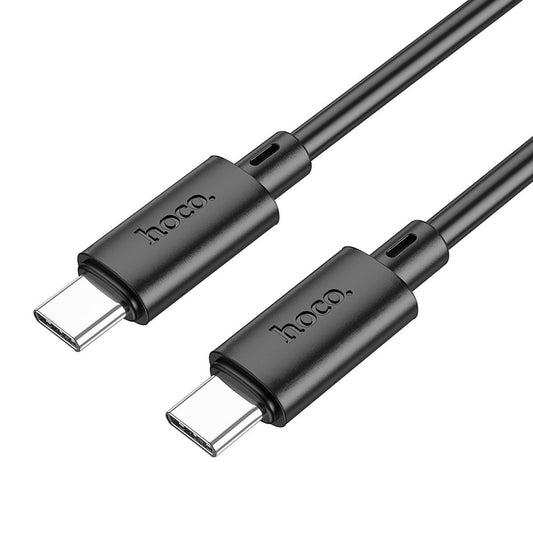 Kabel za Prijenos Podataka i Punjenje USB-C - USB-C HOCO X88, 60W, 1m, Crni