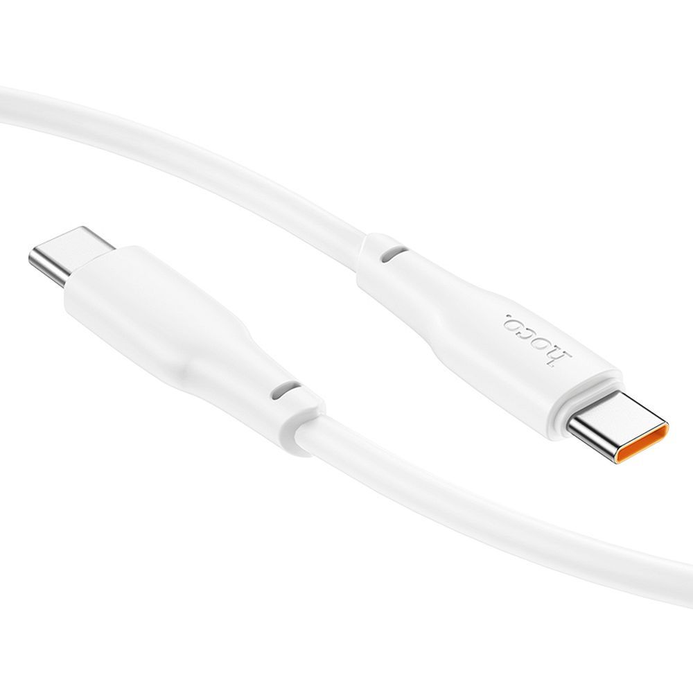 Kabel za Prijenos Podataka i Punjenje USB-C - USB-C HOCO X93, 100W, 1m, Bijeli