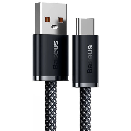 Kabel za Prijenos Podataka i Punjenje USB-A - USB-C Baseus Dynamic Series, 100W, 2m, Sivi CALD000716