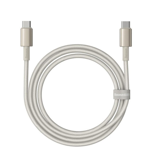 Kabel za podatke i punjenje USB-C - USB-C Baseus Tungsten Gold, 100W, 2m, Zlatni P10319800G21-01