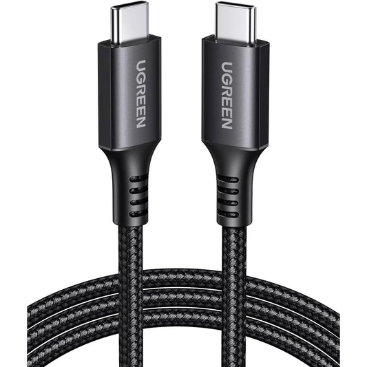 Kabel za Prijenos Podataka i Punjenje USB-C - USB-C UGREEN US567, 60W, 1m, Sivi