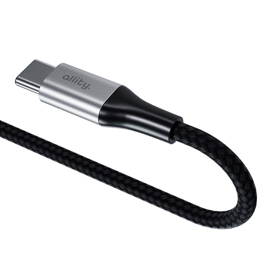Kabel za podatke i punjenje USB-C - USB-C Allity. AUC-01, 100W, 1m, Crna