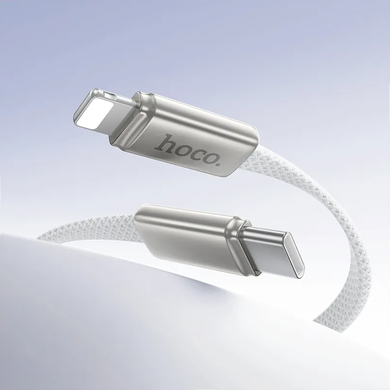 Kabel za podatke i punjenje USB-C - Lightning HOCO X125, 30W, 1m, Bijeli