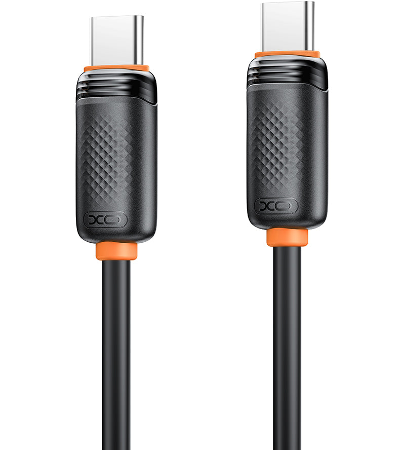 USB-C - USB-C kabel za prijenos podataka i punjenje XO Design NB-Q302B, 60W, 1m, Crna