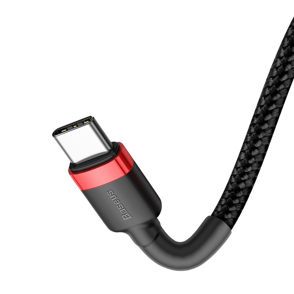 Kabel za Prijenos Podataka i Punjenje USB-C - USB-C Baseus Cafule, 60W, 2m, Crveni CATKLF-H91