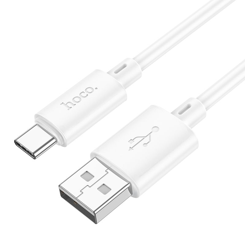 Kabel za Prijenos Podataka i Punjenje USB-A - USB-C HOCO X88, 18W, 1m, Bijeli