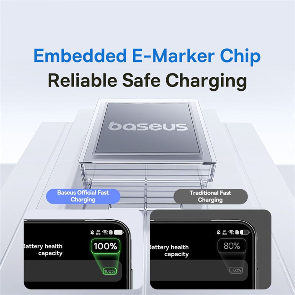 Kabel za podatke i punjenje USB-A - Lightning Baseus Display 2, 18W, 2m, Bijeli P10382700211-01