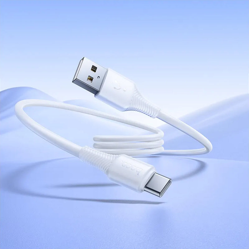 Kabel za podatke i punjenje USB-A - USB-C HOCO X120, 60W, 1m, Bijeli
