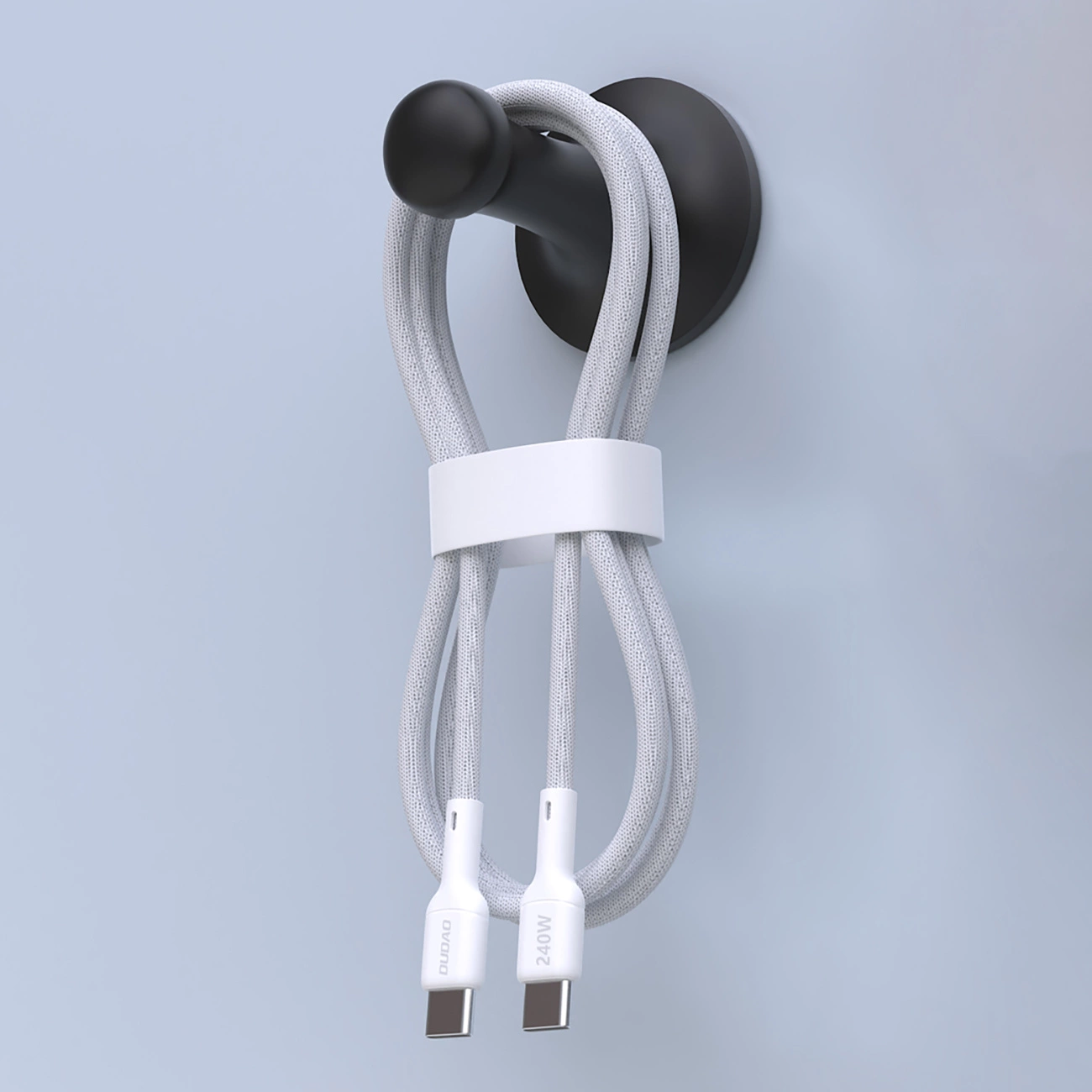 Kabel za podatke i punjenje USB-C - USB-C Dudao L9C Max, 240W, 2m, Bijeli