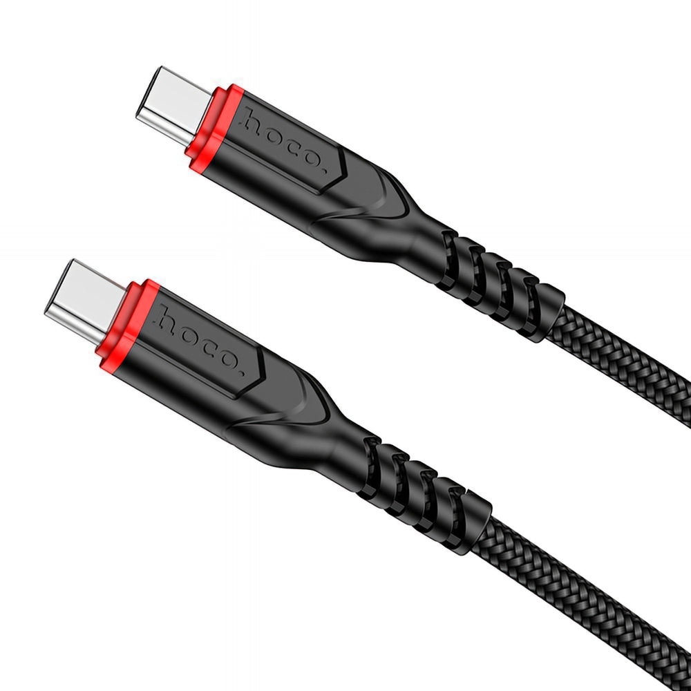 Kabel za podatke i punjenje USB-C - USB-C HOCO X59 Victory, 60W, 1m, Crni